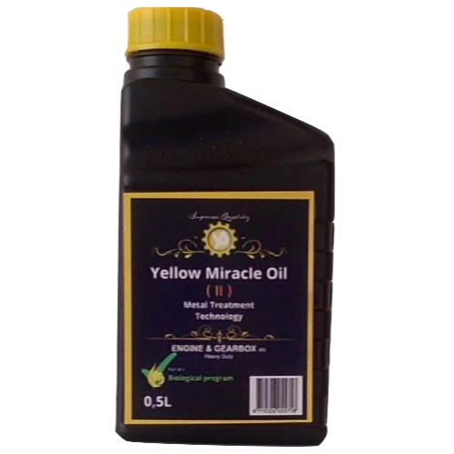 yellow miracle oil particulier halve liter